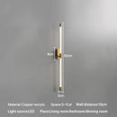 Axyaa Nordic Line LED Wall Lamp for Living Room & Study, Modern Minimalist Indoor Lighting