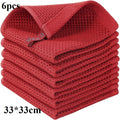 Axyaa Ultra Soft Microfiber Kitchen Dishcloth - Absorbent & Thick Magic Cleaning Towel
