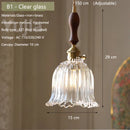 Axyaa Glass Pendant Light Trio for Kitchen Dining Room - Modern Mini Hanging Fixture