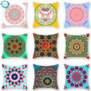 Axyaa Bohemian Mandala Print Pillow Cover 45x45cm