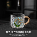 Axyaa Retro Glass Cold Kettle High Temp Resistant Large-capacity Teapot