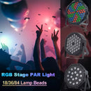 Axyaa LED Stage Lights with Remote Control and Built-in Fan for Stage and Bar