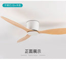 Axyaa Large Retro Ceiling Fan for Living Room - Simple Design Electric Ceiling Lamp