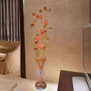 Axyaa Modern Aluminum Wire LED Floor Lamp for Living Room & Bedroom