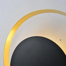 Axyaa Vintage Nordic Led Wall Moon Lamp for Staircase, Bedroom, and Loft Industrial Style