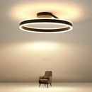 Axyaa Circular LED Ceiling Chandelier for Modern Home Lighting