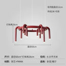 Axyaa Modern U-shaped Chandelier for Restaurant Bar Bedroom Living Room