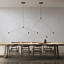 Nordic Lamp Compass Chandelier by Axyaa - Minimalist LED Pendant Light for Home Decoration