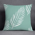 Axyaa Green Geometric Pillow Cover for Home Decor