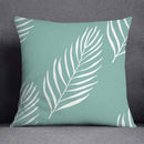 Axyaa Green Geometric Pillow Cover for Home Decor