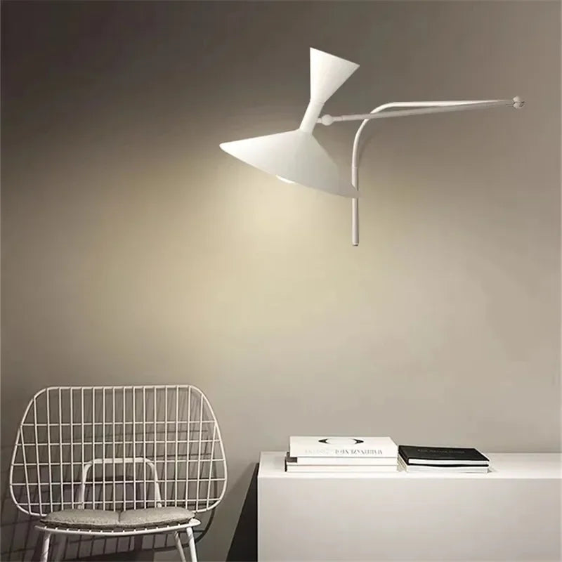 Axyaa Industrial Long Wall Sconce Marseille Lamp for Bedroom and Living Room
