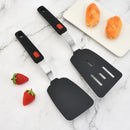 Axyaa Silicone Frying Spatula for Fish Steaks, High-Temperature Resistant Kitchen Utensil
