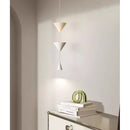 Axyaa Minimalist Conical Chandelier for Porch Bedroom & Living Room