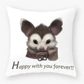 Axyaa Cartoon Animal Cushion Cover 45*45cm