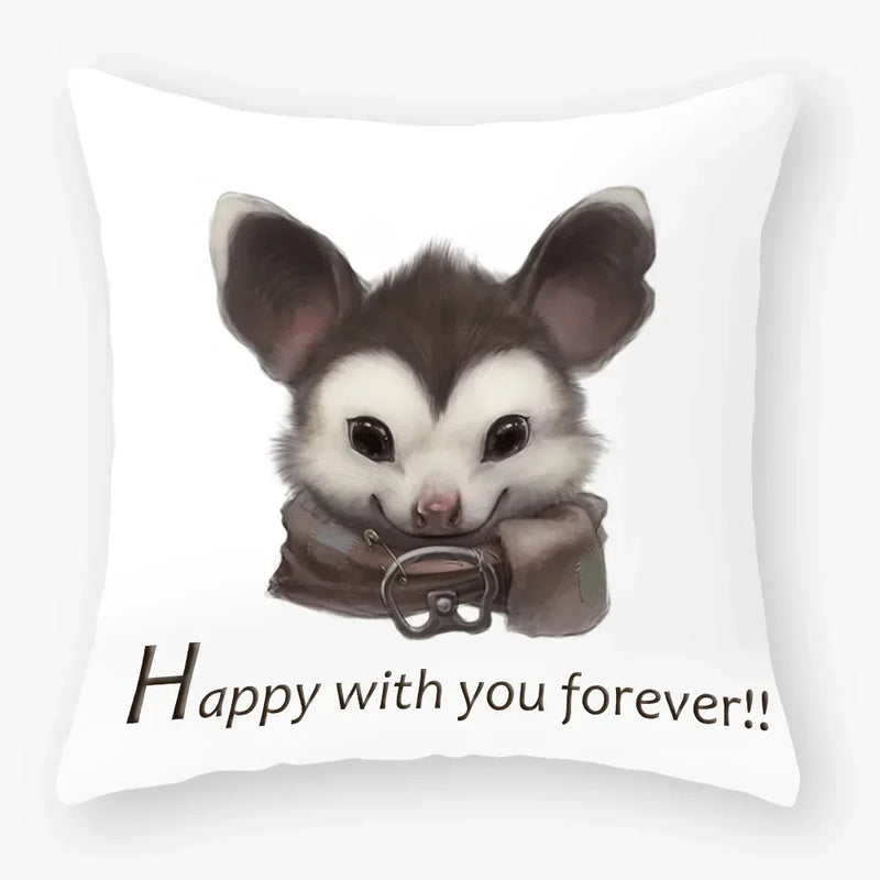 Axyaa Cartoon Animal Cushion Cover 45*45cm