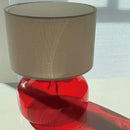 Axyaa Colored Glass Table Lamp for Living Room and Bedroom