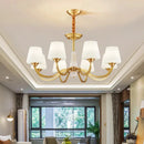 Axyaa Luxury Crystal Chandelier Pendant Light for Living and Dining Room