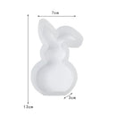 Axyaa Rabbit Silicone Mold | 3D Animal Candle Making DIY | Easter Gift & Home Decor