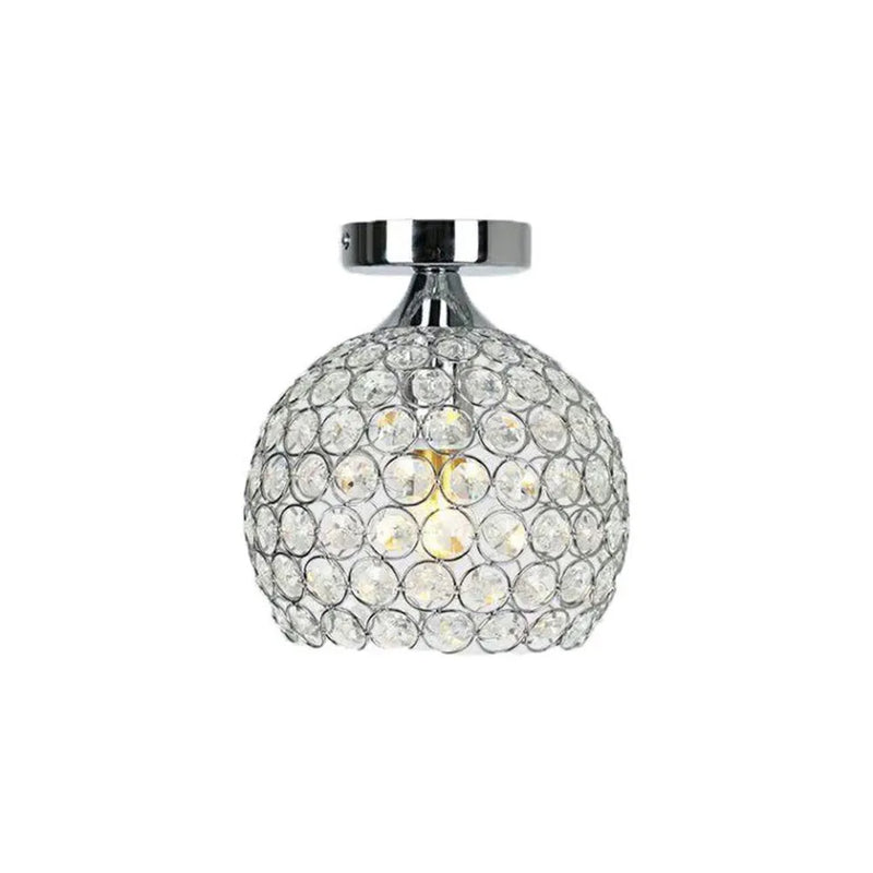 Axyaa Diamond Crystal Ceiling Light for Stylish Home Decor