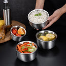 Axyaa Double-layer Insulated Stainless Steel Bowl for Kids' Meals