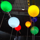 Axyaa Acrylic Balloon Light: Modern Dual Wall Sconce & Chandelier, E27 Pull Switch Lamp