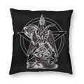 Axyaa Hail Satan Pattern Sofa Cushion Cover Pillowcase Home Decoration Party Car Bedding