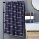 Axyaa Luxury Soft Embroidered Beach Towel - Super Absorbent and Quick Dry