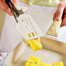 Axyaa Silicone Grilling Tong Stainless Steel BBQ Clip Kitchen Tool