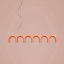 Axyaa LED U-shaped Chandelier for Modern Living Room, Bedroom, Kitchen, Bar, and Restaurant