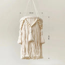 Nordic Macrame Woven Tapestry Lampshade Boho Ceiling Pendant Light by Axyaa