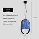 Axyaa Colorful Art Pendant Light for Home and Commercial Spaces