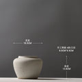 Handcrafted Axyaa Pottery Vases: Retro Flower Arrangements & Creative Ornaments
