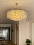 Axya Vintage Shell Chandelier: Elegant American Style for Home Decor