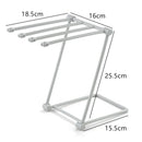 Axyaa Vertical Rag Storage Rack Towel Drying Rod | Countertop Kitchen Cup Shelf