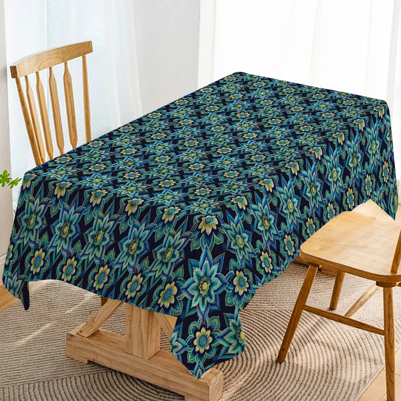 Axyaa Geometric Mandala Bohemia Table Runner - Elegant Dining & Wedding Decor