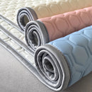 Axyaa Summer Cooling Mat Set with Latex Filling and Ice Silk Fabric