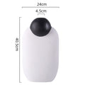 Axyaa Ceramic Vase Set Minimalist Desk Decor Flower Arrangement Room Aesthetic Pieces