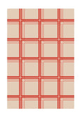 Axyaa Plush Red Carpet Rug: Thick, Fluffy, Washable for Living Room, Bedroom, or Cloakroom