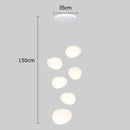 Axyaa LED Pendant Light Chandeliers for Living Room Staircase Indoor Lighting