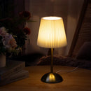 Axyaa Minimalist Fabric Desktop Lamp with USB Power & 3 Color Settings