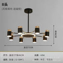 Axyaa Flex Chandelier: Modern LED Ceiling Light for Home Living Room & Bedroom