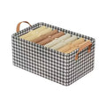 Axyaa Clothes & Pants Storage Box with Steel Frame - Wardrobe Organizer Shelf Baskets