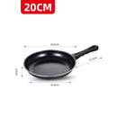 Axyaa 30cm Non-Stick Frying Pan with Anti-Scald Handle – Essential Kitchenware