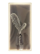 Axyaa Feather LED Wall Lamp for Modern Home Decor