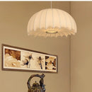 Axyaa Silk Pendant Lights: Luxury E27 LED Chandeliers for Living & Dining Room Décor