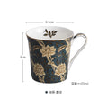 Axyaa Breakfast Milk Mug: Elegant European Bone Coffee Cup for Home & Gifts