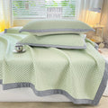 Axyaa Cooling Mattress Cover: Smooth Fiber, Breathable Flat/Fitted Sheet, Skin-friendly