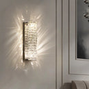 Axyaa LED Crystal Wall Lamp for Living Room Bedroom Decor
