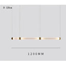 Axyaa Modern Italian Design LED Glass Tube Chandelier: Stylish Lighting for Bedroom or Living Room