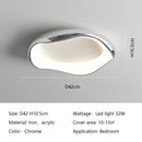 Axyaa Round LED Bedroom Ceiling Lamp Full Spectrum Dimmable Study Light